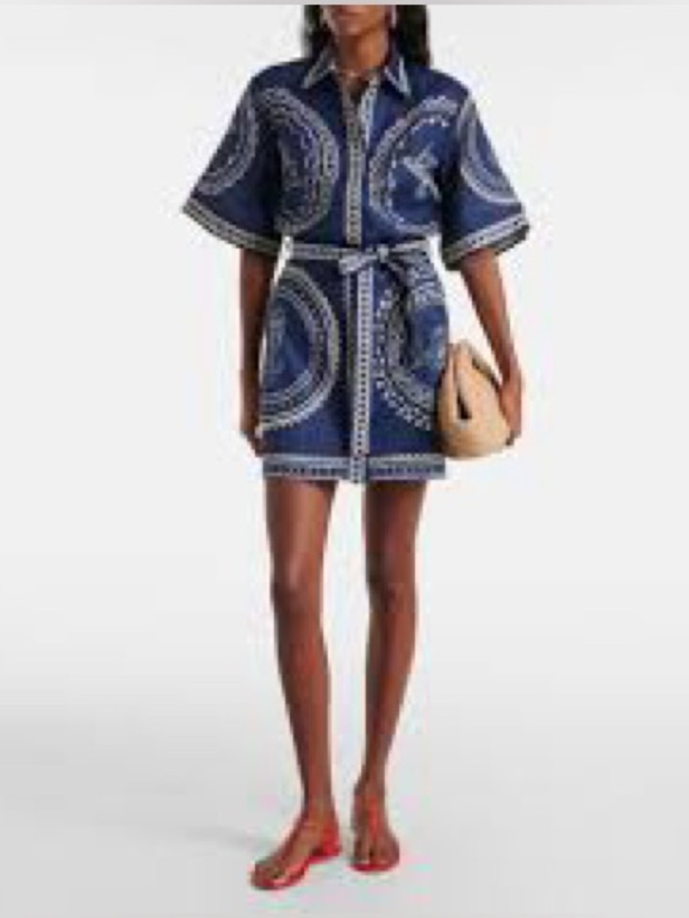ALEMAIS, Oceane Mini Dress, US 8 - Picture 2 of 9